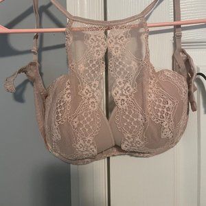 Beige lace front Adore Me Bralet size 36C